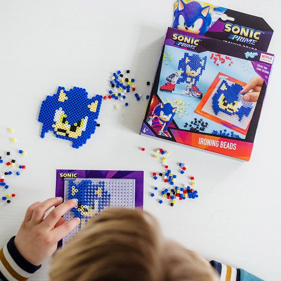 Set creativ DIY Tablouri cu margele de calcat, Sonic Prime [3]