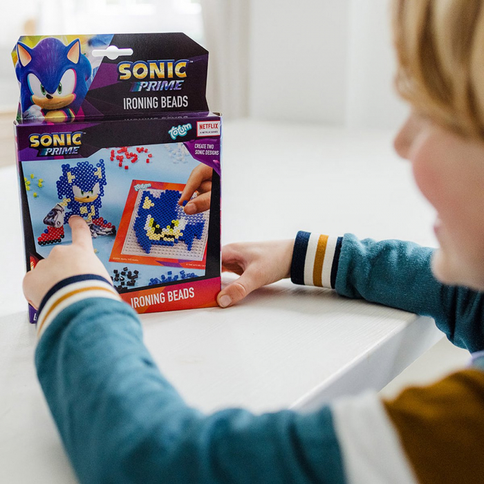 Set creativ DIY Tablouri cu margele de calcat, Sonic Prime [11]