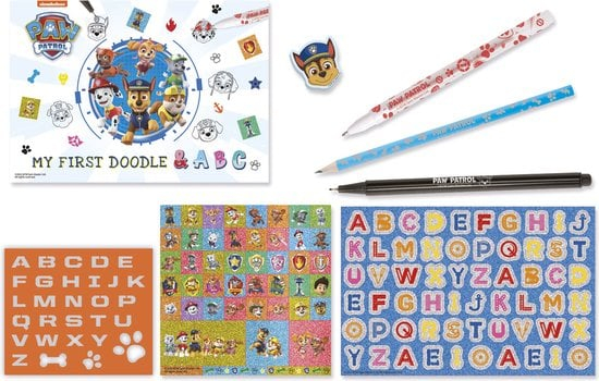 Set creativ Paw Patrol, Deseneaza si invata literele cu Patrula Catelusilor [3]
