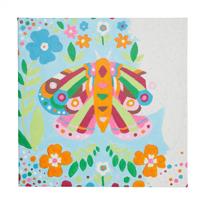 Set creativ Picteaza pe numere -  Marvelous Moth [2]