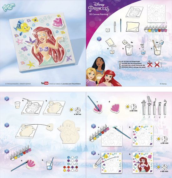 Set creativ pictura 3D Disney Princess [3]