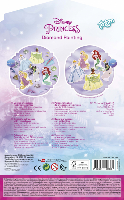 Set creativ Pictura cu diamante Disney Princess [9]