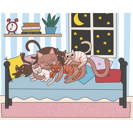 Set creativ, pictura magica cu apa - Animale de companie [2]