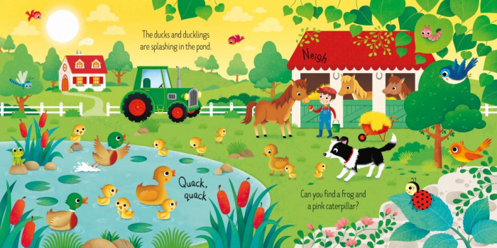 Set de 3 puzzle-uri + carte, 9 piese, Book and 3 Jigsaws: On the Farm [3]