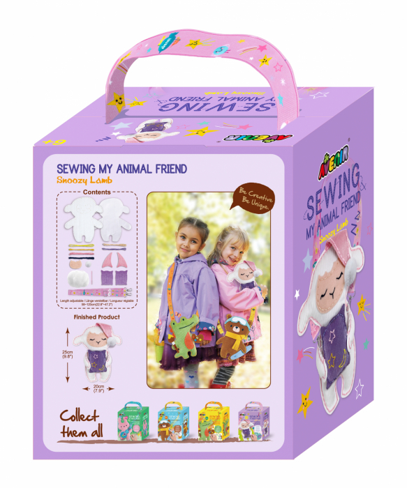 Set de cusut Prietenul Meu Animal - Mielusel somnoros [5]