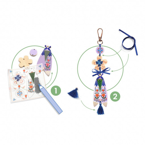 Set DIY Djeco, Brelocuri si accesorii [2]