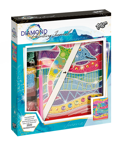 Set DIY Jurnalul meu cu delfin si diamante [1]
