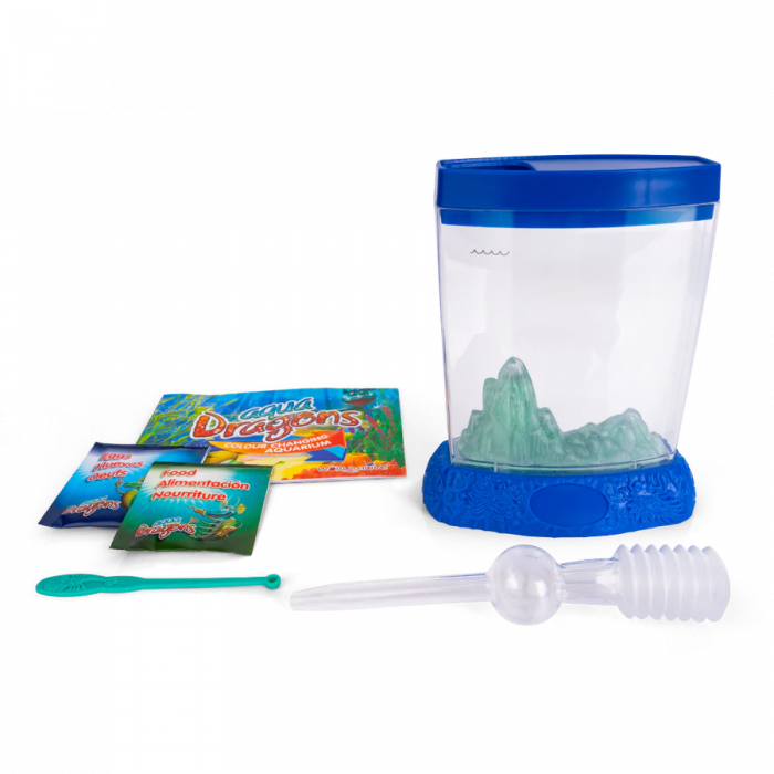 Set educativ STEM - AQUA DRAGONS® Habitat Deluxe in culori schimbatoare si LED-uri [7]