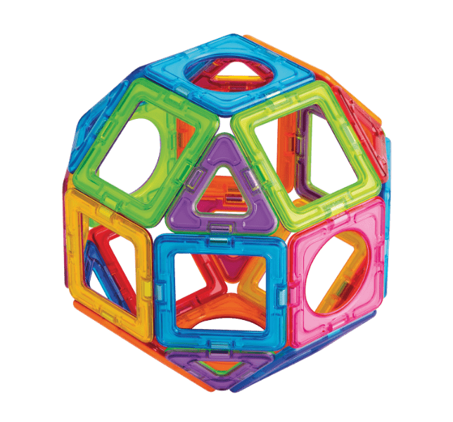 Set magnetic de construit- Magformers Basic Plus, 26 piese [4]