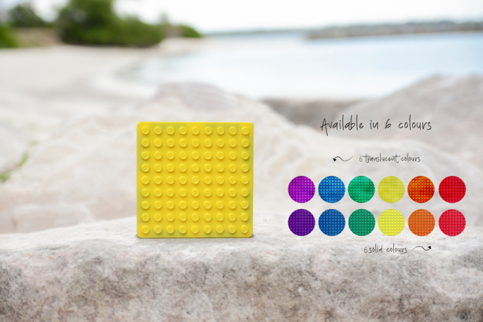 Set magnetic Magbrix 24 piese patrate - compatibil cu caramizi de constructie tip Lego® [2]