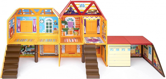 Set Playmags 48 piese de constructie, Playhouse [4]