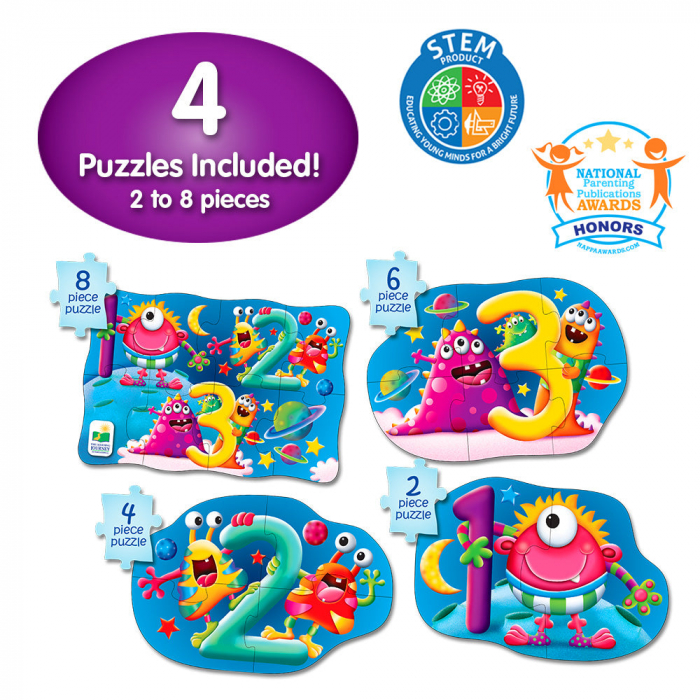 Set Primele Mele 4 Puzzle-Uri 123 [4]