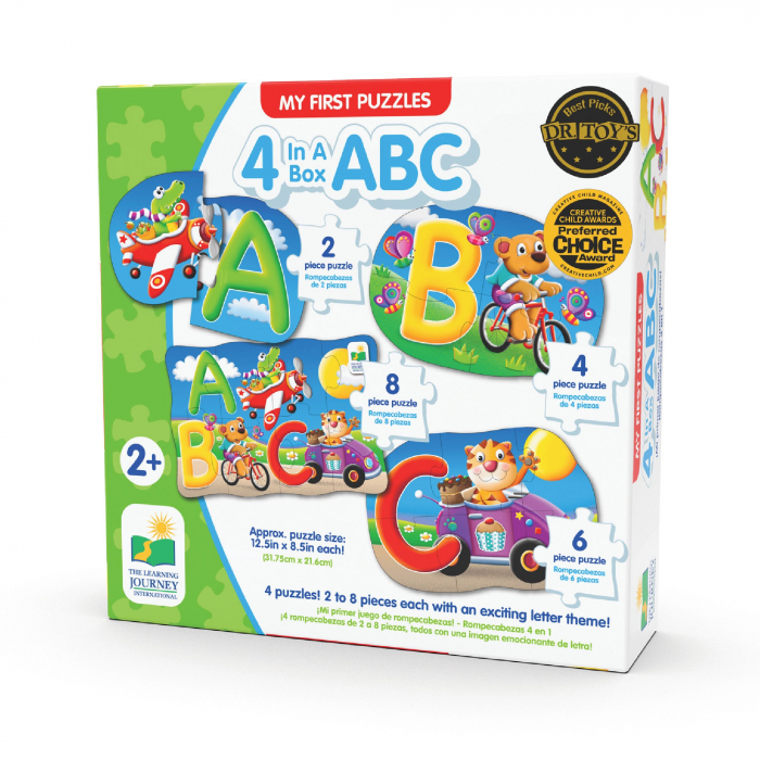 Set Primele Mele 4 Puzzle-Uri Abc - Eng [1]