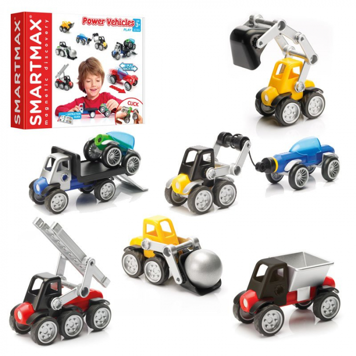 Smartmax Power Vehicles , Joc educativ magnetic [2]