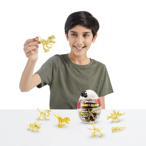Smashers - Mini Ou surpriza cu 6 accesorii, Dino Island [2]