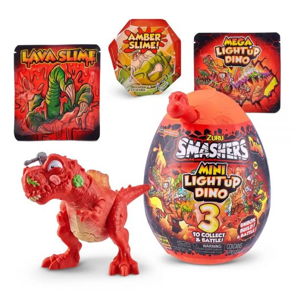 Smashers - Ou surpriza Mini Dino Light-Up [3]