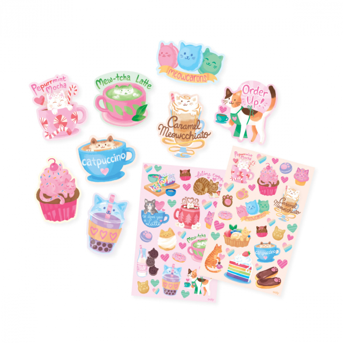 Stickere parfumate - Cat Cafe [2]