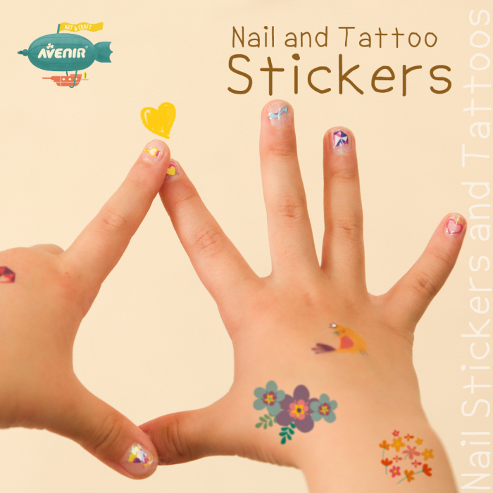 Stickere pentru unghii si tatuaje - Sirena [8]