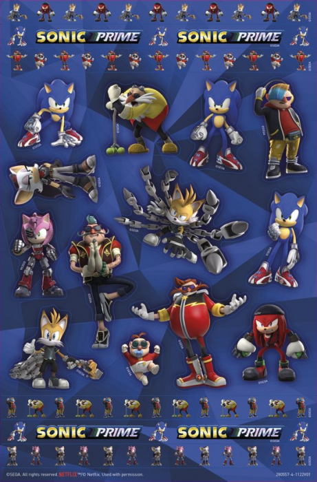 Super set abtibilduri Sonic Prime [2]