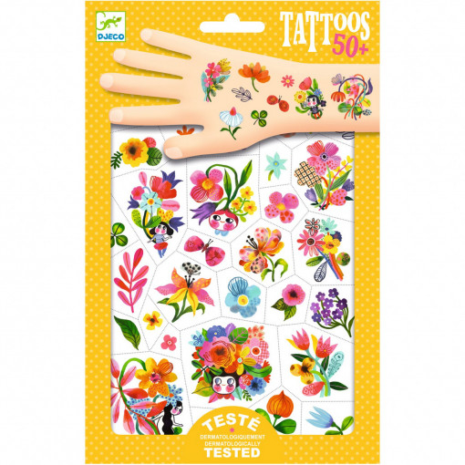 Tatuaje Djeco Flori colorate [1]