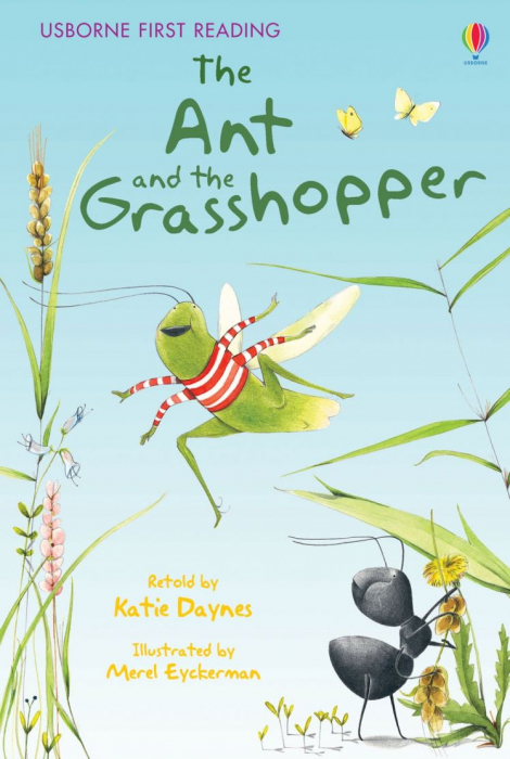 The Ant and the Grasshopper, Carte de povesti in limba engleza First Reading Level 1 [1]