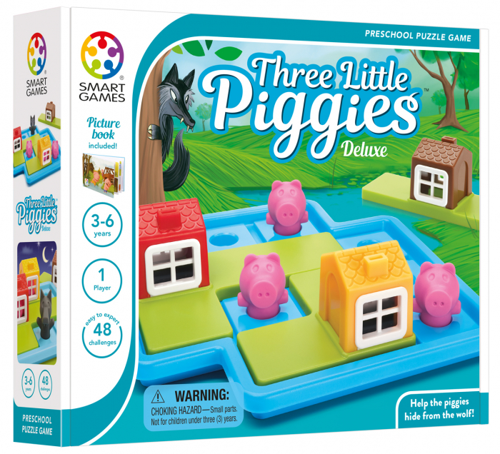 Three Little Piggies - Deluxe , Joc de logica Smart Games [1]