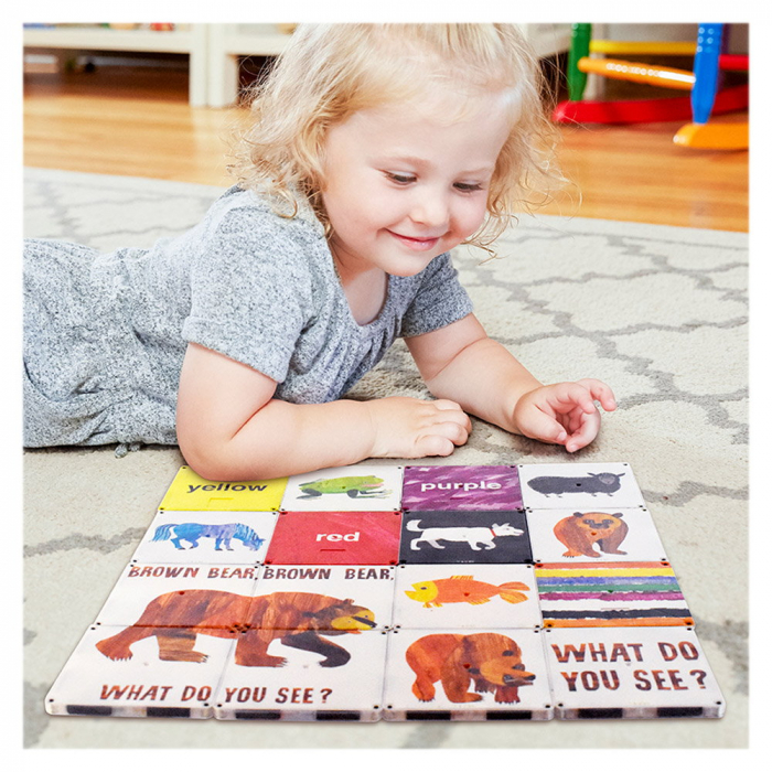 Ursule brun, tu ce vezi?, Eric Carle, Magna-Tiles Structures [4]