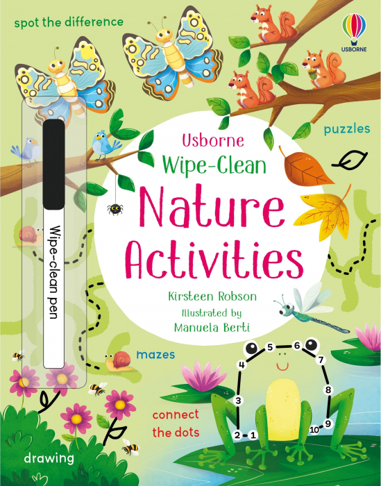 Wipe-Clean Nature Activities, Carte de activitati scrie-sterge [1]