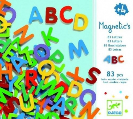 83 Litere magnetice pentru copii- Djeco [1]