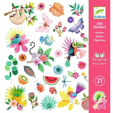 Jocuri Creative - Abtibilduri Djeco Paradis