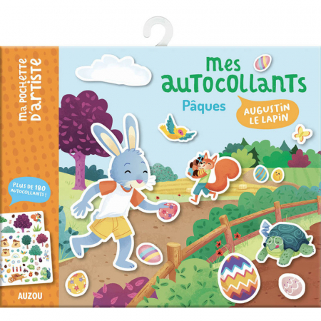Jocuri Creative - Abtibilduri repozitionabile cu tematica de Paste