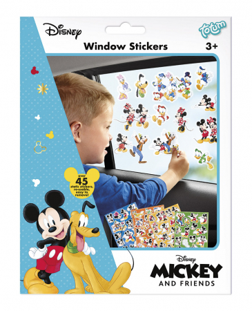 Jocuri Creative - Abtibilduri repozitionabile Mickey si prietenii