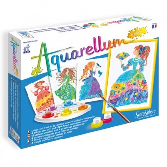 Rechizite Scoala Gradinita - Aquarellum Junior Printese Flori