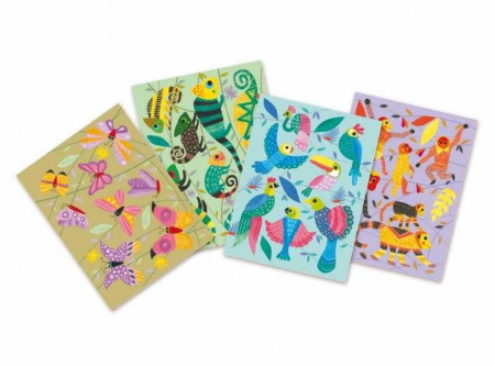 Atelier culori ulei pastel Djeco, Jungla [1]