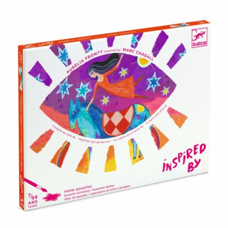 Jocuri Creative - Atelier pictura Djeco, Inspired by Marc Chagall