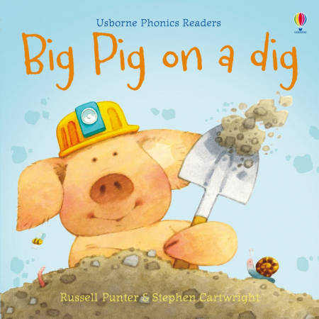 Promotii - Big Pig on a Dig,Carte de citit in limba engleza cu cod QR