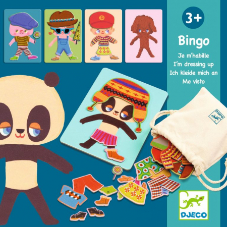 Jocuri Educative - Bingo Djeco, cele mai simpatice haine