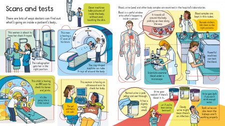 Carte cartonata cu clapete Look Inside a Hospital [2]