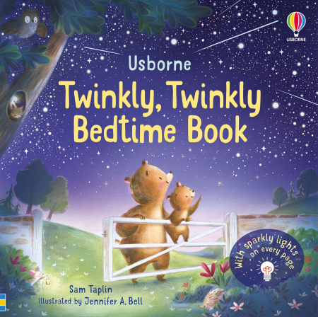 Jocuri Bebeluşi - Carte Cartonata cu Luminite The twinkly twinkly bedtime book