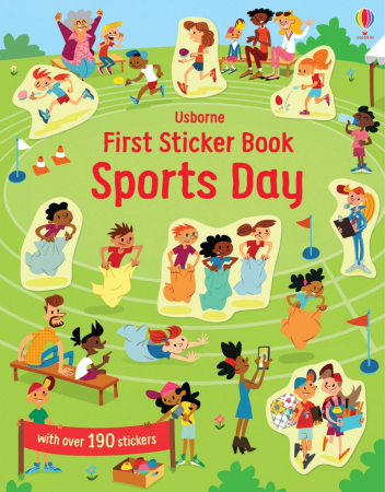 Jocuri Creative - Carte cu autocolante First Sticker Book Sports Day