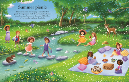 Carte cu autocolante Princesses Sticker Book [3]