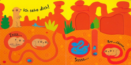 Carte cu panouri glisante Baby’s Very First Animals Slide & See [1]