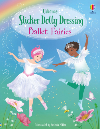 Carti educative - Carte cu stickere, Dolly Dressing Ballet Fairies