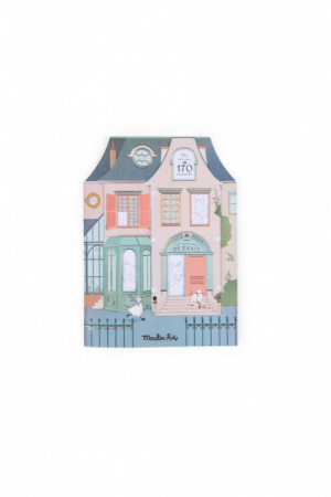 Carte de colorat cu abtibilduri, Mica scoala de dans, Moulin Roty [3]