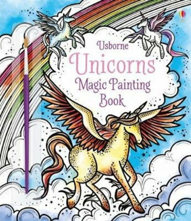 Carti educative - Carte de pictat cu apa Magic Painting Unicorn