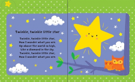 Carte muzicala Baby's very first noisy nursery rhymes, 10 luni+, Usborne [3]