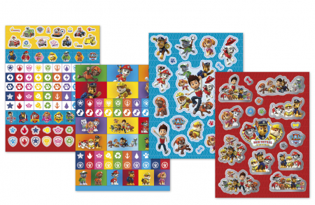 Carticica cu abtibilduri Paw Patrol, Patrula Catelusilor [1]