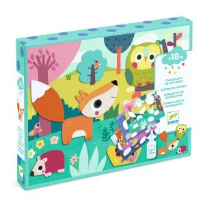 Colaje Djeco – primele planse cu animale [1]