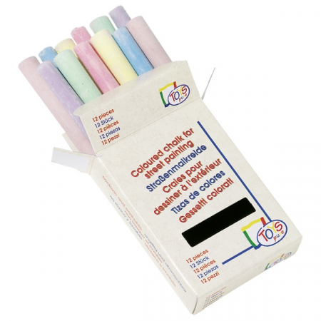 Jucarii de Exterior - Creta colorata - culori pastelate