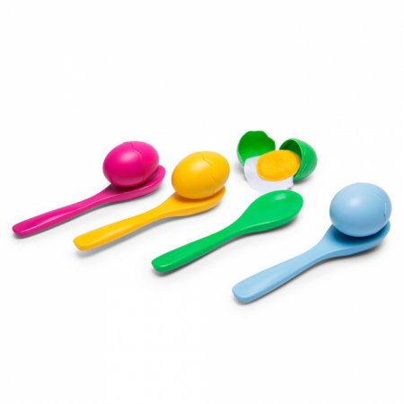 Jucarii de Exterior - Cursa cu oua, joc de echilibru, BS Toys